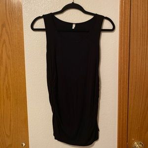 Pinkblush Maternity Knit Tank S Black